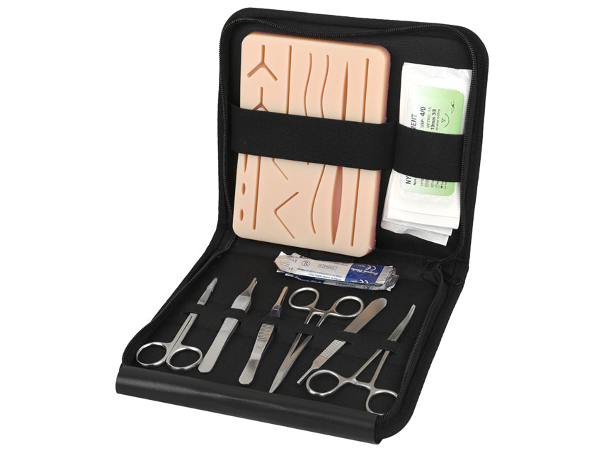 KIT ESERCITAZIONE SUTURA (pad + strumenti + suture)