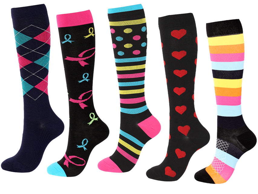 CALZE A COMPRESSIONE FUNNY (nylon-poliestere)