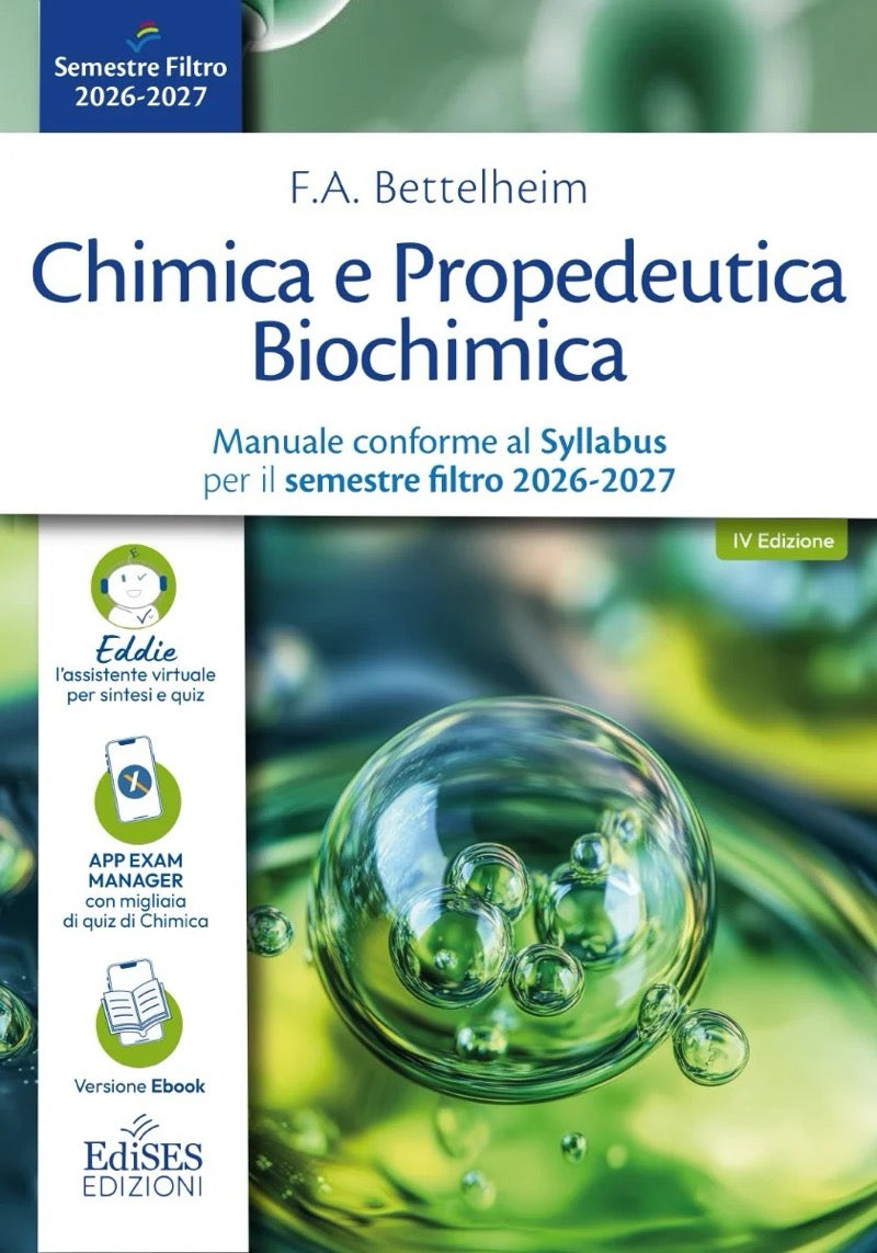 Chimica e Propedeutica Biochimica - Manuale conforme al Syllabus per il Semestre Filtro 2026 / 2027