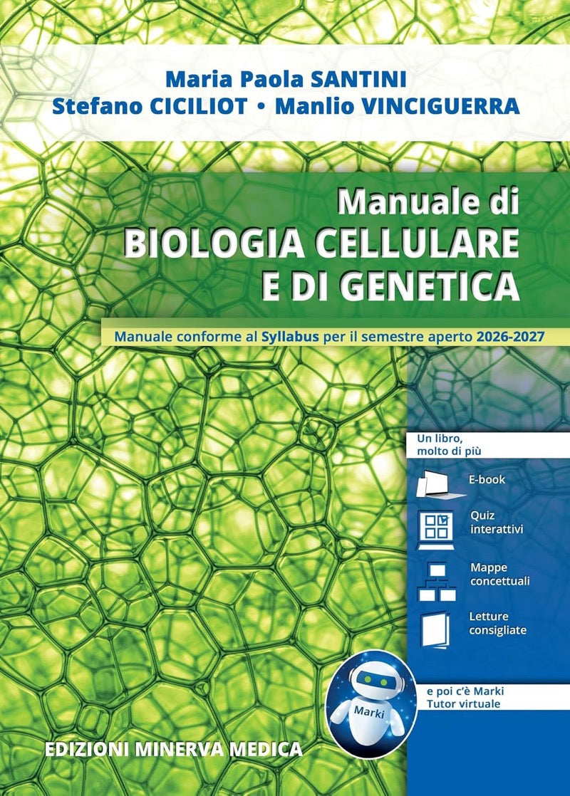 Manuale di biologia cellulare e di genetica - Manuale conforme al Syllabus per il Semestre Aperto 2026 / 2027