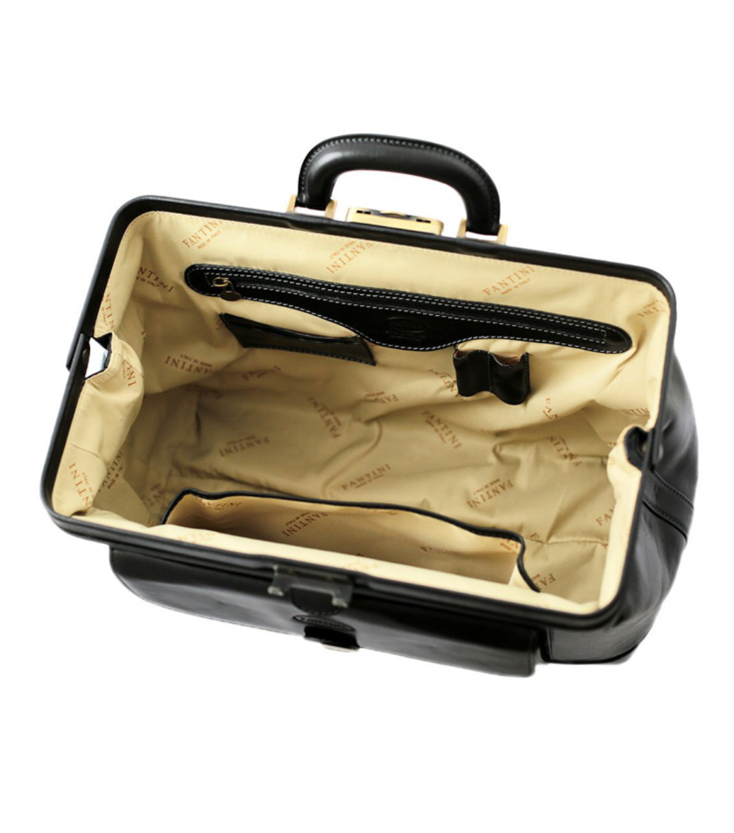 Borsa da medico in pelle modello Malpighi