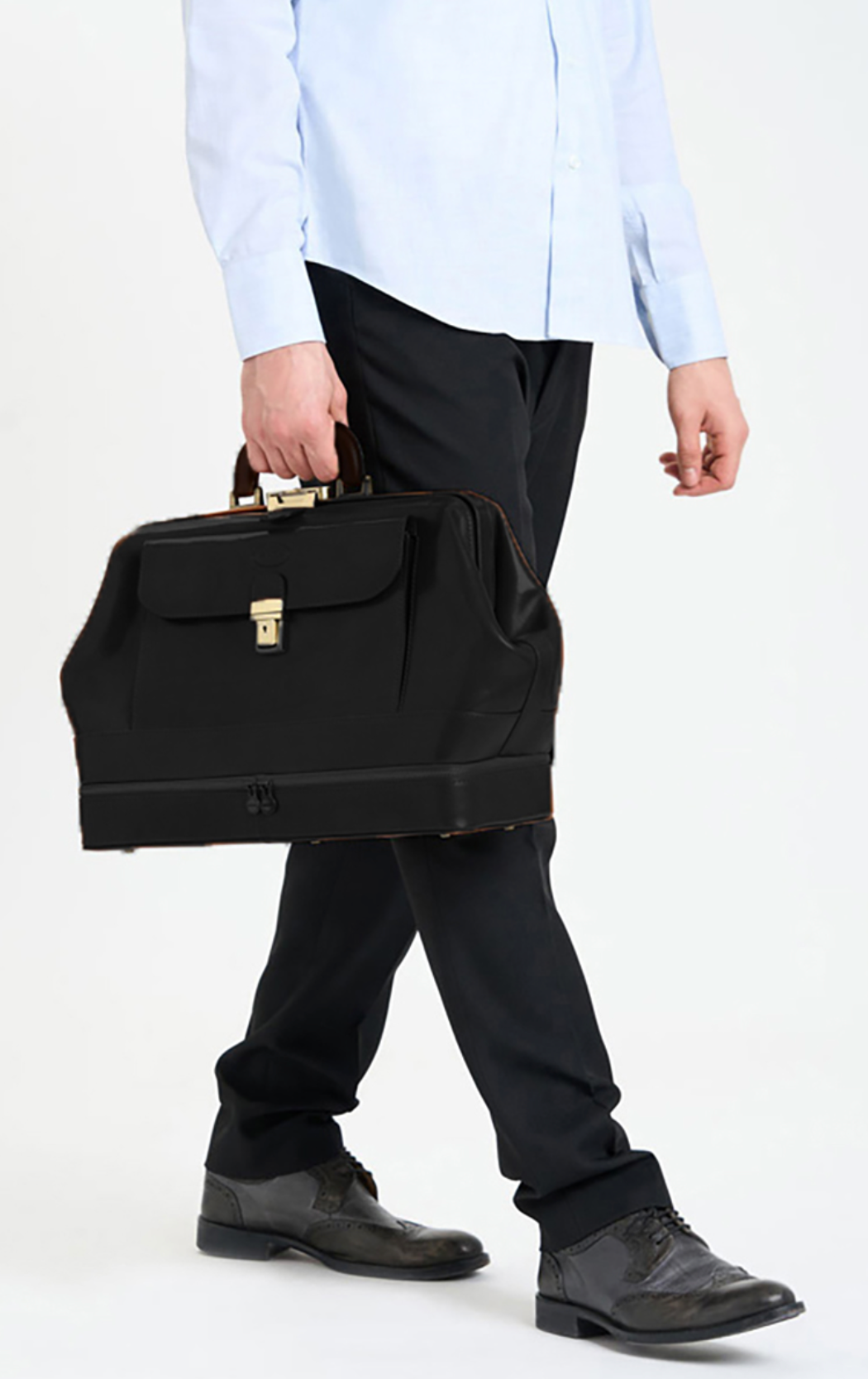 Borsa da medico in pelle modello Malpighi