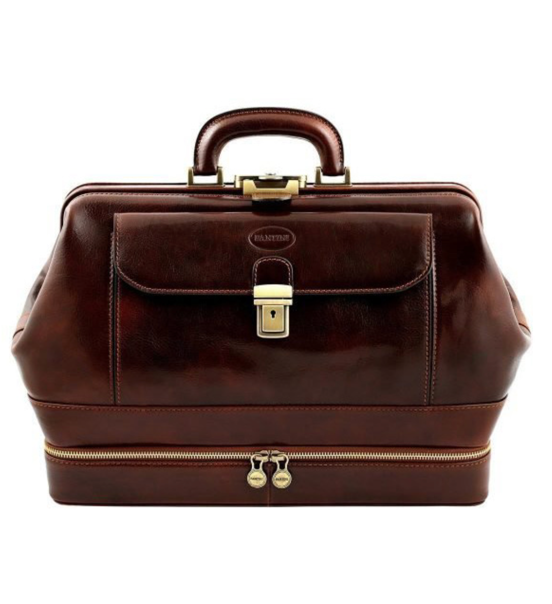 Borsa da medico in pelle modello Malpighi