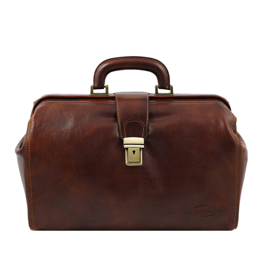 Borsa da medico in pelle - modello Uffizi