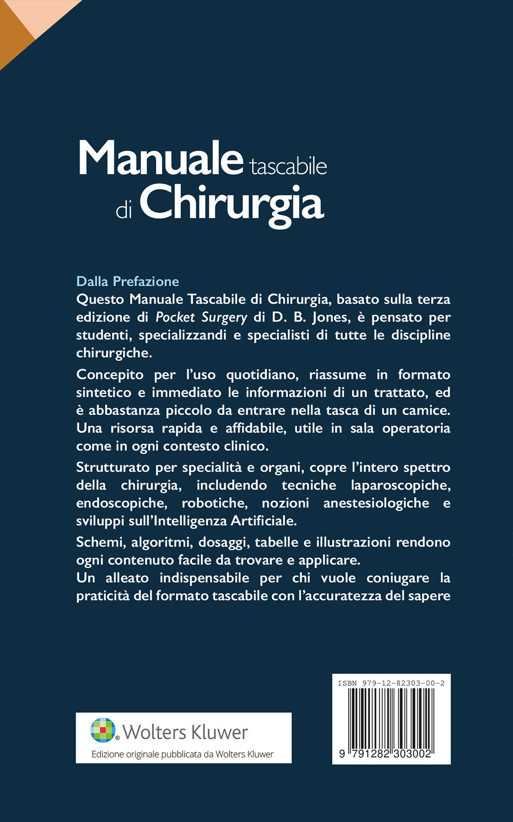 NOVITÀ - Manuale Tascabile di Chirurgia, 3ª edizione