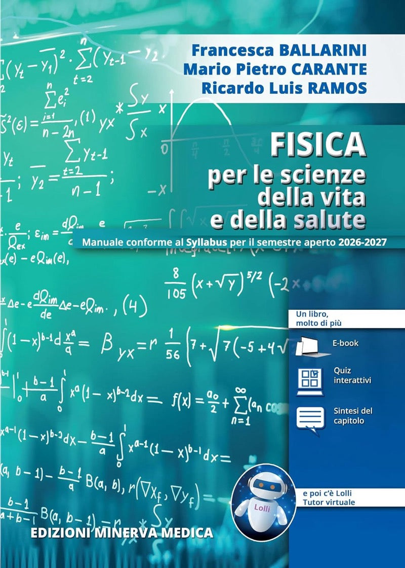 Fisica per le scienze della vita - Manuale conforme al Syllabus per il Semestre Aperto 2026 / 2027
