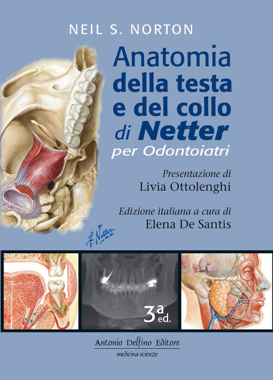 Anatomia della testa e del collo di Netter per Odontoiatri