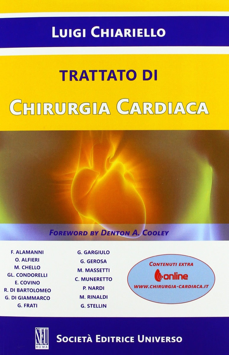 Trattato di chirurgia cardiaca - Contenuti extra online inclusi - Copertina morbida
