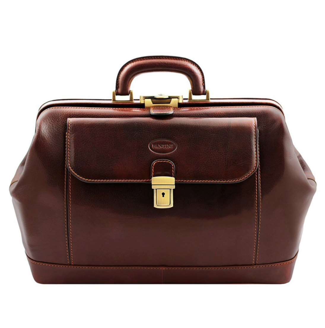 Borsa da medico in pelle - modello Tuscany Nero